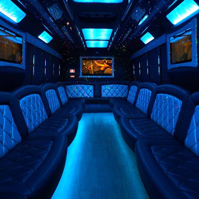 Party bus rental